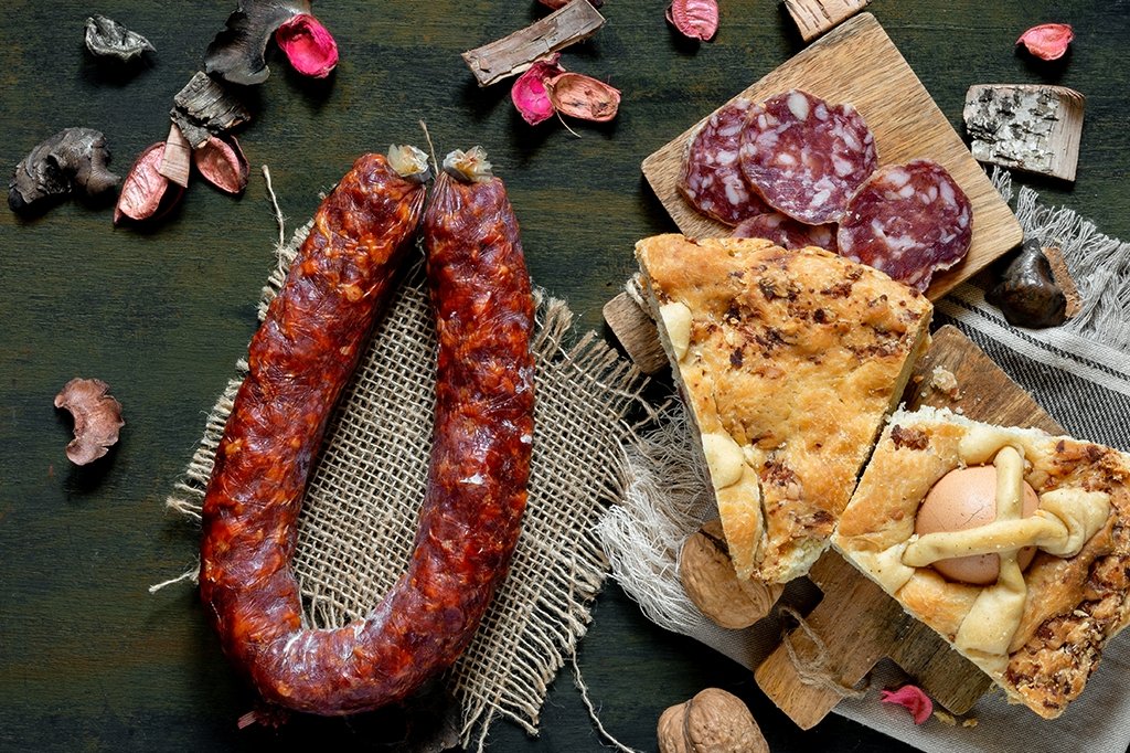A Special Recipe from Central Italy: Savory Easter Cake with Cheese and Salami - Pinocchio's Pantry - Authentic Italian Food