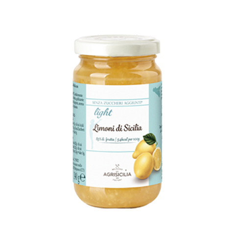 AGRISICILIA Sicilian Lemon Spread Zero Added Sugar
