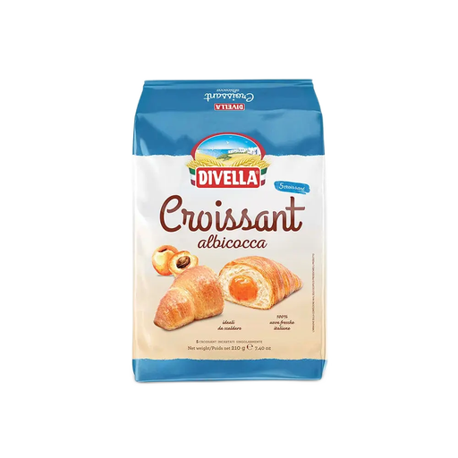 DIVELLA Cornetti Albicocca (Apricot Croissant)