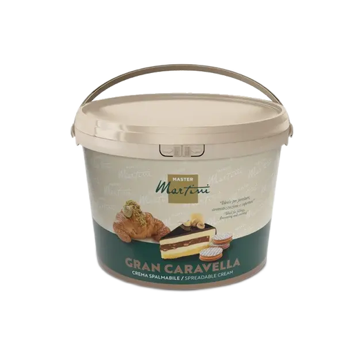 MASTER MARTINI Caravella Gran Latte & Nocciola Dubai Cream with Kataifi