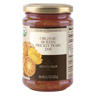 AGRISICILIA Organic Sicilian Prickly Pear Jam - 360g (12.7oz) - Pinocchio's Pantry - Authentic Italian Food