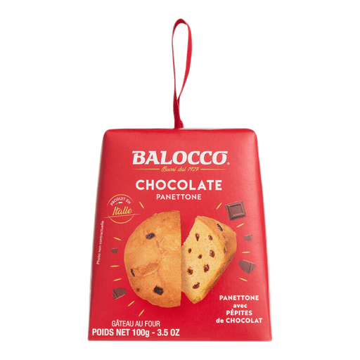 BALOCCO Mini Chocolate Chips Panettone - 100g (3.5oz) - Pinocchio's Pantry - Authentic Italian Food