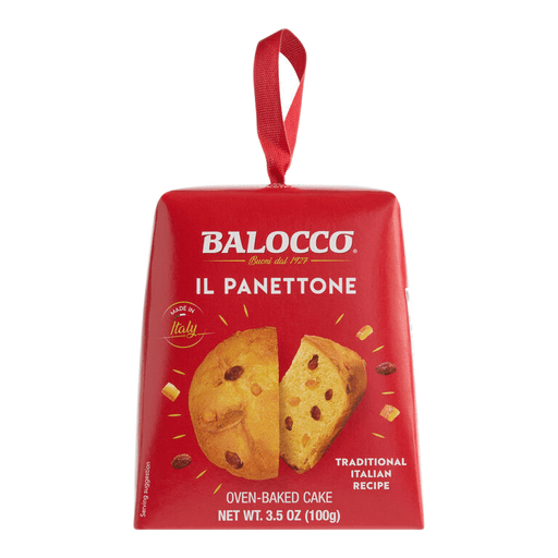 BALOCCO Mini Classic Panettone - 100g (3.5oz) - Pinocchio's Pantry - Authentic Italian Food