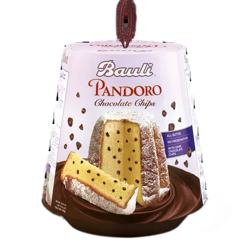 BAULI Pandoro with Chocolate Chips - 750g (26.4oz) - Pinocchio's Pantry - Authentic Italian Food