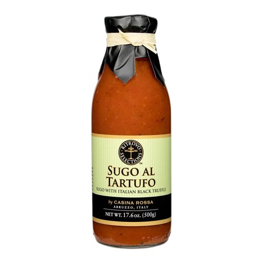 CASINA ROSSA Sugo with Italian Black Truffle - 500g (17.6oz) - Pinocchio's Pantry - Authentic Italian Food