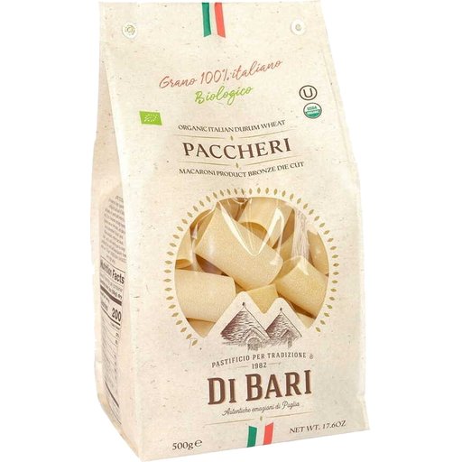 DI BARI Paccheri - 500g (1.1lb) - Pinocchio's Pantry - Authentic Italian Food