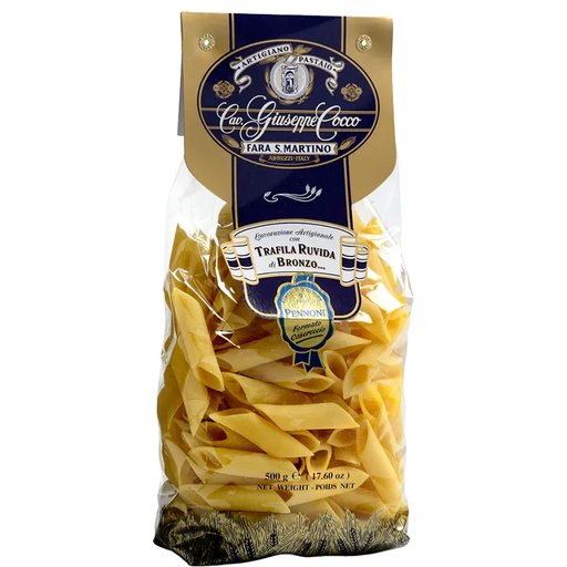 GIUSEPPE COCO Pennoni Pasta - 500g (17.6oz) - Pinocchio's Pantry - Authentic Italian Food