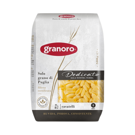 GRANORO Cavatelli 87 - 500g (1.1lb) - Pinocchio's Pantry - Authentic Italian Food