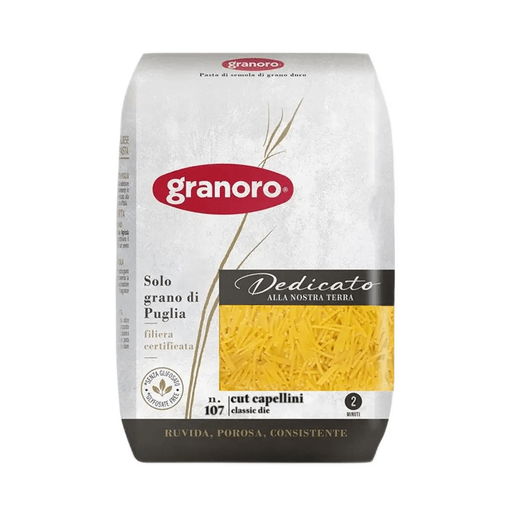 GRANORO Filini Cut Capellini 107 - 454g (1lb) - Pinocchio's Pantry - Authentic Italian Food