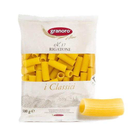 GRANORO Rigatoni #17 - 454g (1lb) - Pinocchio's Pantry - Authentic Italian Food