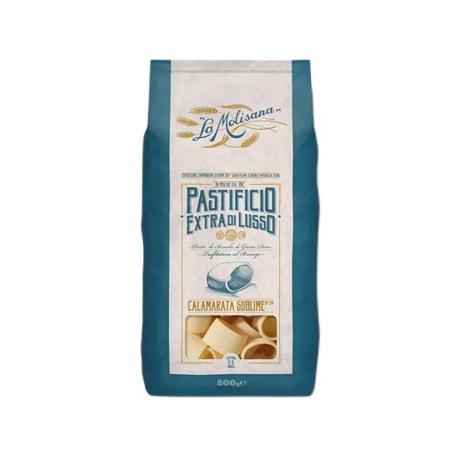 LA MOLISANA Calamarata Sublime Pasta n.314 Extra di Lusso - 500g (1.1lb) - Pinocchio's Pantry - Authentic Italian Food