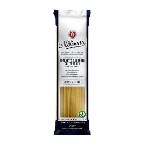 LA MOLISANA Chitarra Spaghetto Quadrato Chitarra n.1 - 454g (1lb) - Pinocchio's Pantry - Authentic Italian Food