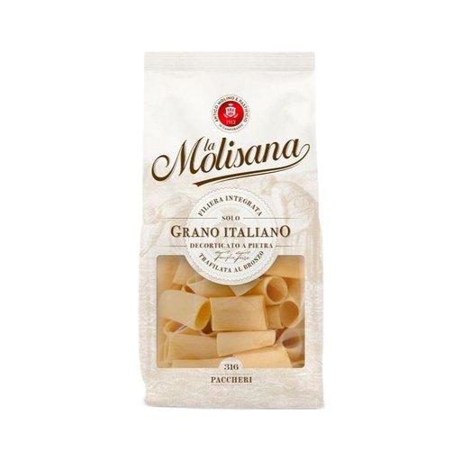 LA MOLISANA Paccheri n.316 - 500g (1.1lb) - Pinocchio's Pantry - Authentic Italian Food
