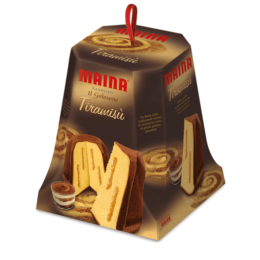 MAINA Tiramisu Pandoro - 750g (1.66lb) - Pinocchio's Pantry - Authentic Italian Food