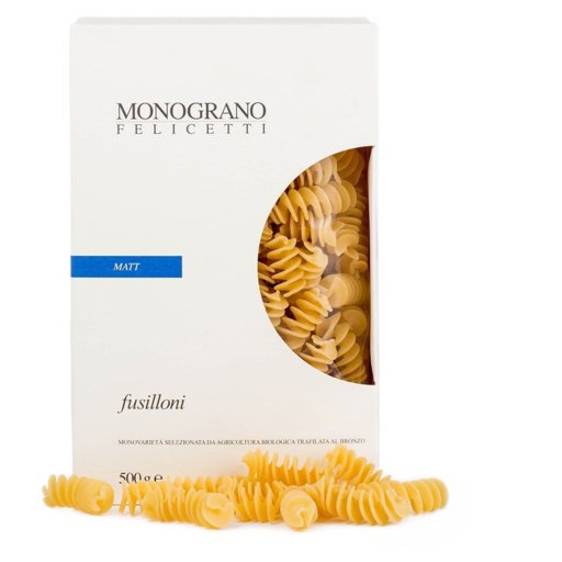 MONOGRANO FELICETTI Matt Fusilloni Pasta - 500g (1.1lb) - Pinocchio's Pantry - Authentic Italian Food