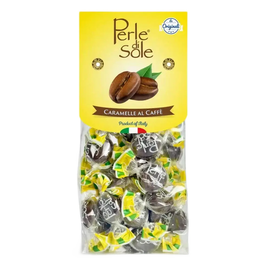 PERLE DI SOLE Neapolitan Coffee Pearls - 150g (5.3oz) - Pinocchio's Pantry - Authentic Italian Food