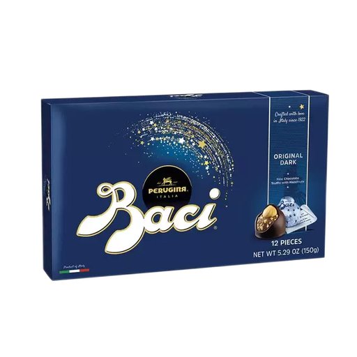 PERUGINA Baci Classic Dark Chocolate Hazelnut - 150g (5.29oz) - Pinocchio's Pantry - Authentic Italian Food