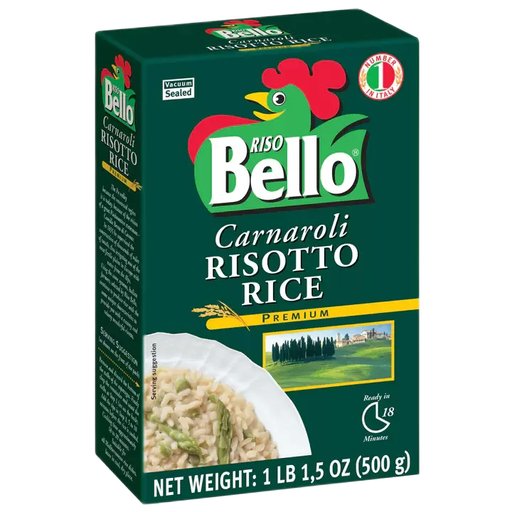 RISO BELLO Carnaroli Risotto Rice - 500g (17.5oz) - Pinocchio's Pantry - Authentic Italian Food
