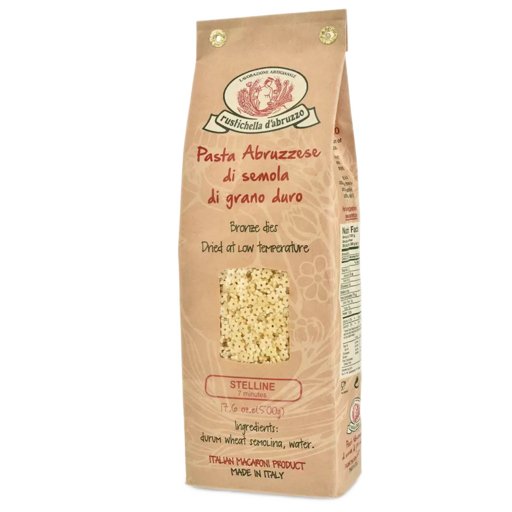 RUSTICHELLA D’ABRUZZO Stelline Pasta - 500g (17.6oz) - Pinocchio's Pantry - Authentic Italian Food