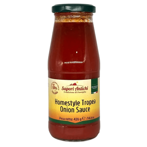 SAPORI ANTICHI Homestyle Tropea Onions Sauce - 420g (14.8oz) - Pinocchio's Pantry - Authentic Italian Food