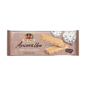 TRE MARIE Ancora Uno Milk & Chocolate Chips Wafer - 140g (4.94oz) - Pinocchio's Pantry - Authentic Italian Food