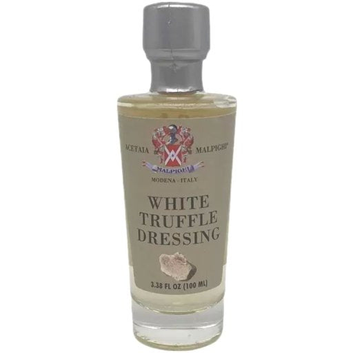 ACETAIA MALPIGHI White Truffle Balsamic Vinegar Dressing - 100ml (3.4fl. oz) - Pinocchio's Pantry - Authentic Italian Food