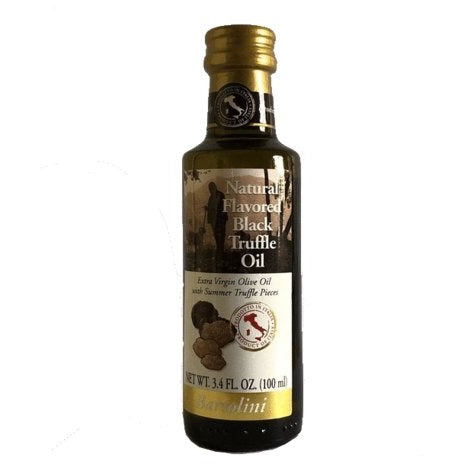 BARTOLINI Black Truffle Flavored EVOO - 100ml (3.4fl. oz) - Pinocchio's Pantry - Authentic Italian Food