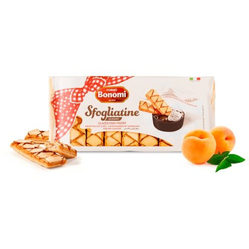 BONOMI Sfogliatine Glassate (Italian Glazed Puff Pastry) - 200g (7oz) - Pinocchio's Pantry - Authentic Italian Food