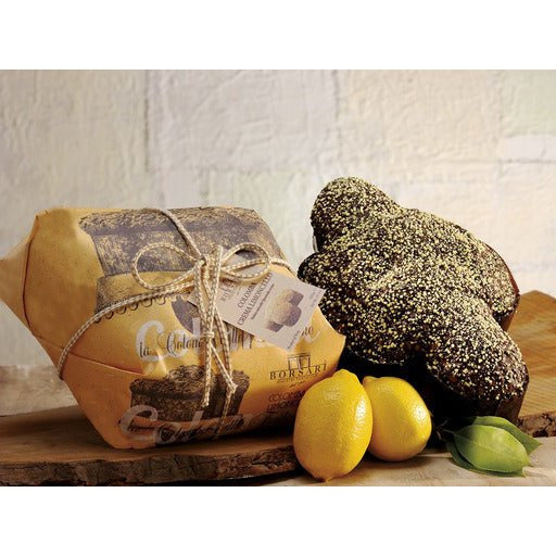 BORSARI Limoncello Cream Colomba - 1kg (35.2oz) - Pinocchio's Pantry - Authentic Italian Food