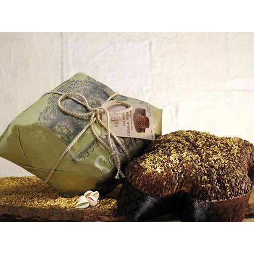 BORSARI Pistachio Cream Colomba - 1kg (35.2oz) - Pinocchio's Pantry - Authentic Italian Food