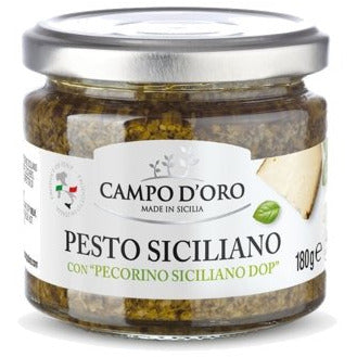 CAMPO D’ORO Sicilian Pesto - 180g (6.3oz) - Pinocchio's Pantry - Authentic Italian Food