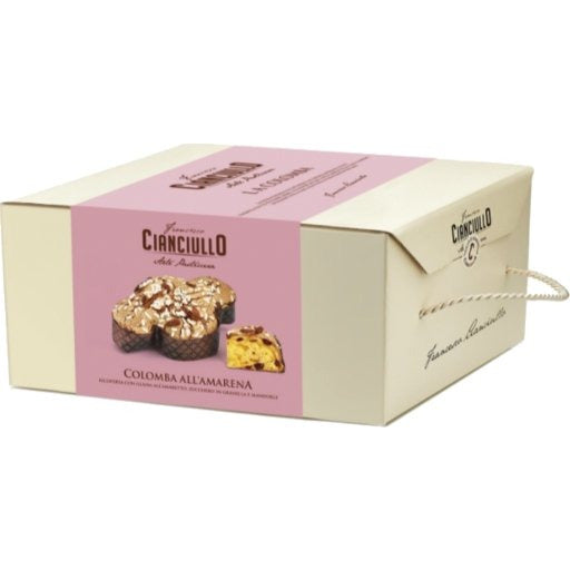 CIANCIULLO Amarena Cherry Colomba - 750g (1.66lb) - Pinocchio's Pantry - Authentic Italian Food