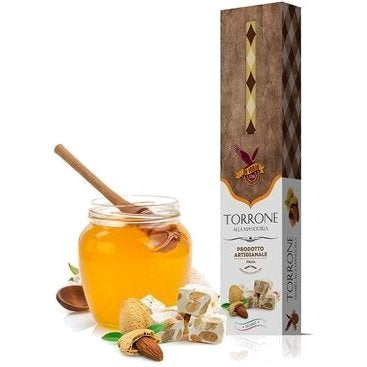 DI IORIO Crunchy Almond Nougat - 140g (4.93oz) - Pinocchio's Pantry - Authentic Italian Food