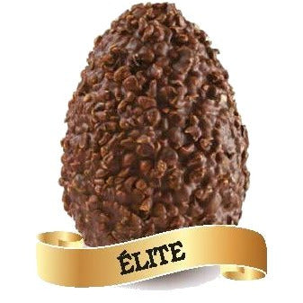 DI IORIO Milk Chocolate Egg with Chopped Hazelnuts - 300g (10.6oz) - Pinocchio's Pantry - Authentic Italian Food