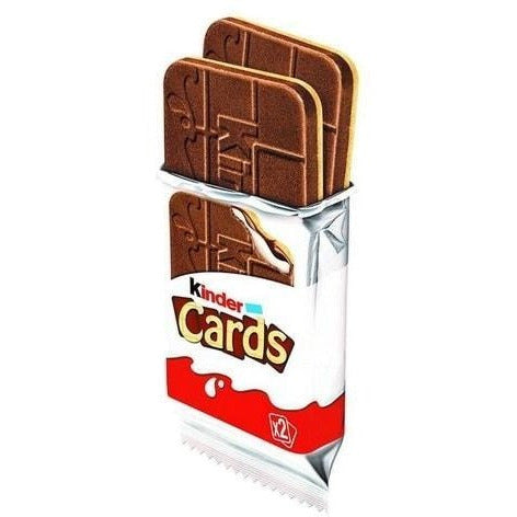 FERRERO Kinder Cards - 1 count - Pinocchio's Pantry - Authentic Italian Food