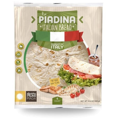 FRESCO Piadina - 4 count - Pinocchio's Pantry - Authentic Italian Food