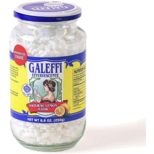 GALEFFI Effervescent Antacid Natural Lemon Flavor - 250g (8.8oz) - Pinocchio's Pantry - Authentic Italian Food