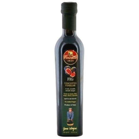 GIANNI CALOGIURI Fig Vincotto Vinegar - 500ml (16.9fl. oz) - Pinocchio's Pantry - Authentic Italian Food