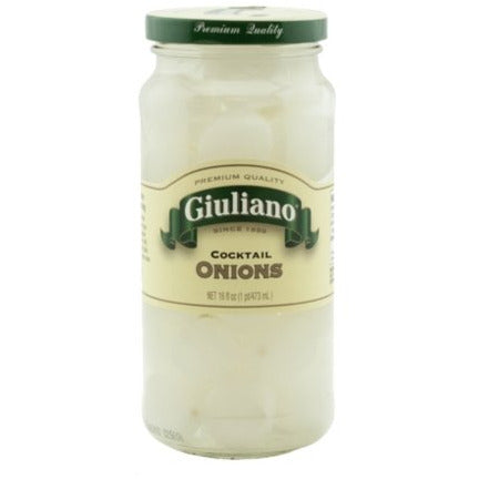 GIULIANO Cocktail Onions - 473g (16oz) - Pinocchio's Pantry - Authentic Italian Food