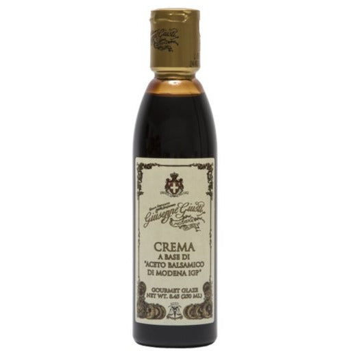 GIUSTI Balsamic Vinegar Glaze IGP - 250ml (8.45 fl. oz) - Pinocchio's Pantry - Authentic Italian Food