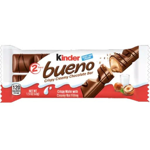 KINDER Bueno Chocolate - 2 bars - Pinocchio's Pantry - Authentic Italian Food