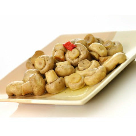 LA CERIGNOLA Champignon Mushrooms - 580g (19.40oz) - Pinocchio's Pantry - Authentic Italian Food