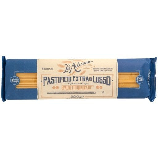 LA MOLISANA Spaghetto Quadrato n.1 Extra di Lusso - 500g (1.1lb) - Pinocchio's Pantry - Authentic Italian Food