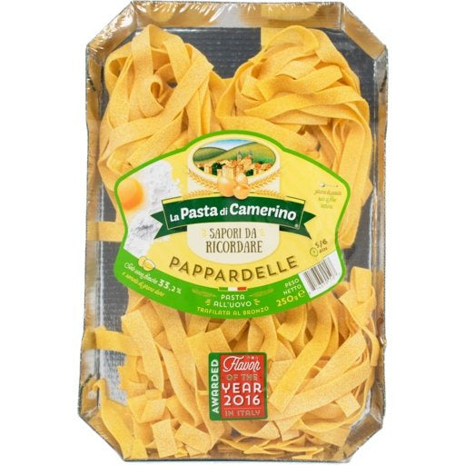 LA PASTA DI CAMERINO Egg Pappardelle - 250g (8.8oz) - Pinocchio's Pantry - Authentic Italian Food