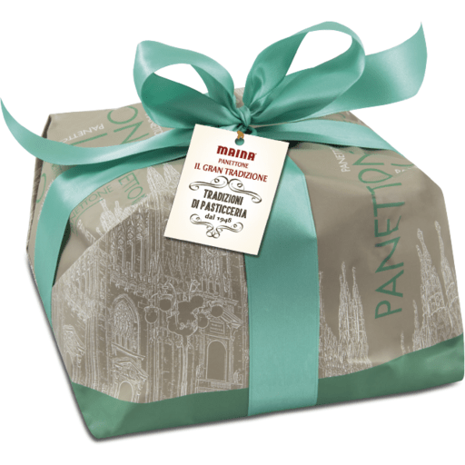 MAINA Linea Royal Gran Nocciolato Panettone - 1kg (2.2lb) - Pinocchio's Pantry - Authentic Italian Food