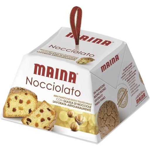 MAINA Mini Nocciolato Panettone - 100g (3.5oz) - Pinocchio's Pantry - Authentic Italian Food