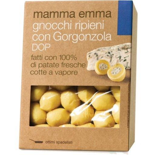 MAMMA EMMA Potato Gnocchi Stuffed with Gorgonzola DOP - 350g (14.4oz) - Pinocchio's Pantry - Authentic Italian Food
