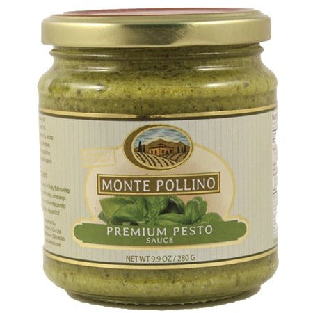 MONTE POLLINO Pesto Sauce - 280g (9.9oz) - Pinocchio's Pantry - Authentic Italian Food