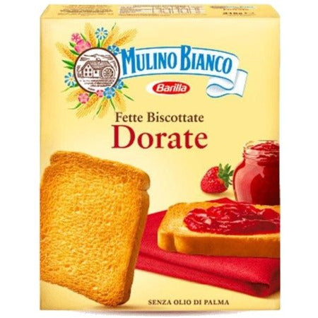 MULINO BIANCO Fette Biscottate Dorate - 315g (11oz) - Pinocchio's Pantry - Authentic Italian Food