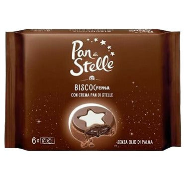 MULINO BIANCO Pan Di Stelle Biscocrema Cookies - 168g (5.93oz) - Pinocchio's Pantry - Authentic Italian Food